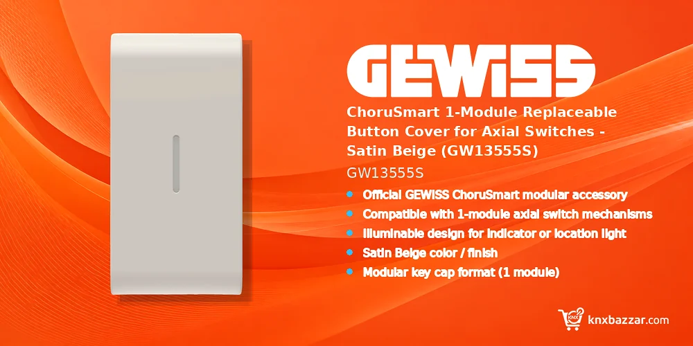 GEWISS GW13555S button cover