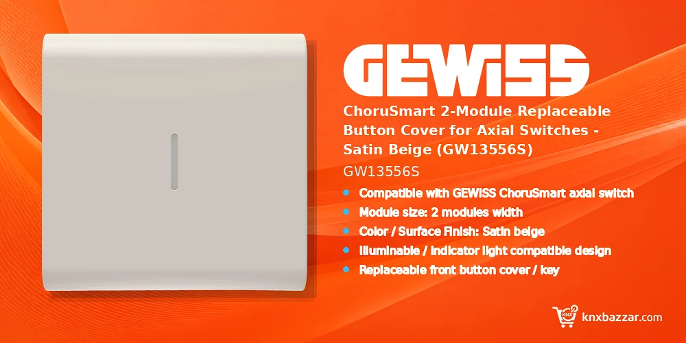 GEWISS GW13556S ChoruSmart button cover