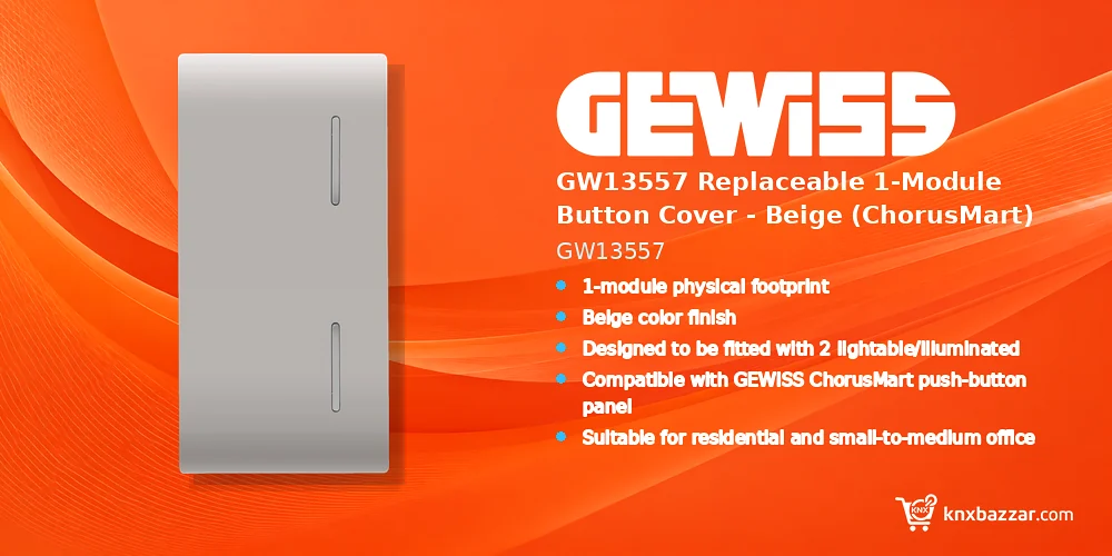 GEWISS GW13557 button cover