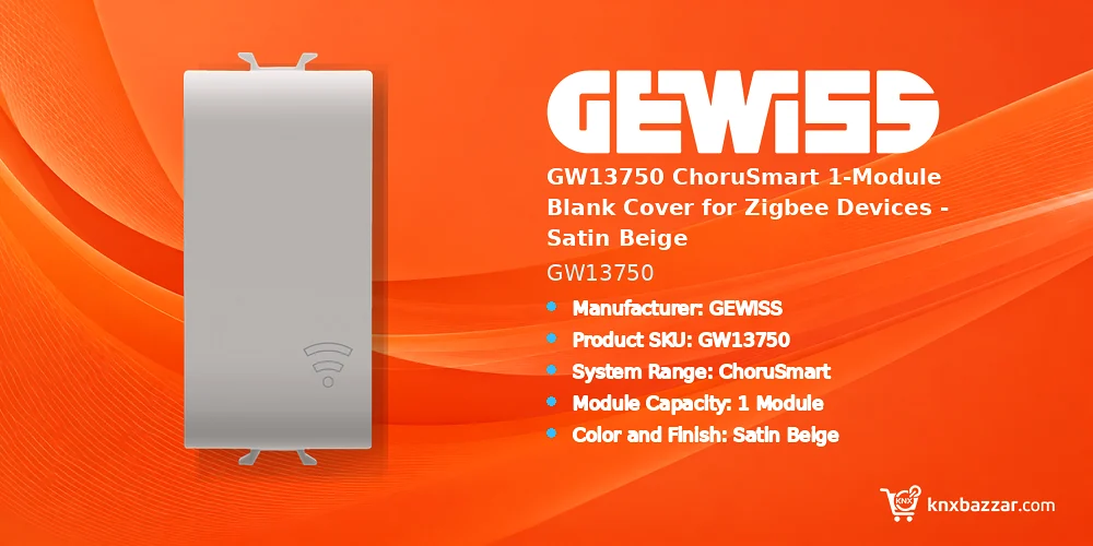 GEWISS GW13750 blank cover