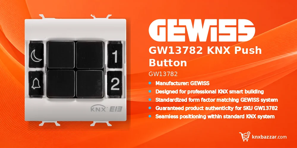 GEWISS GW13782 KNX Push Button