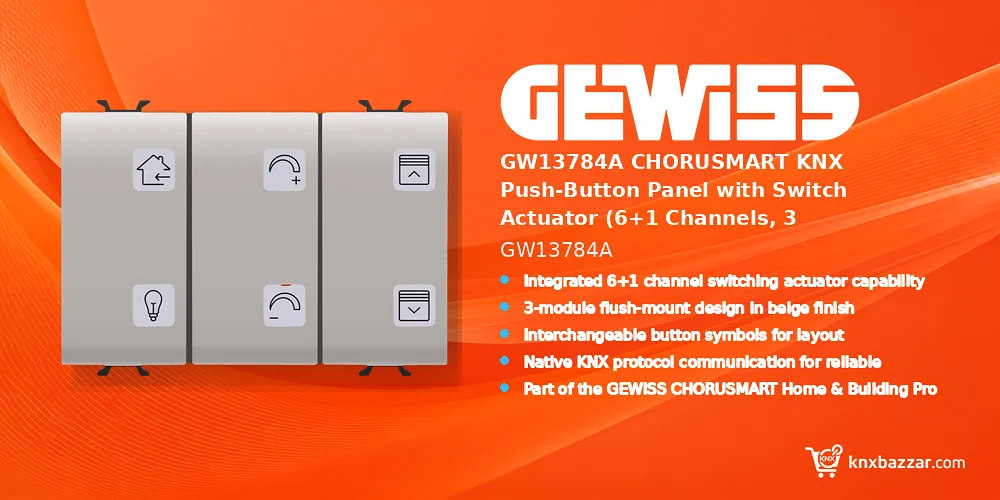 GEWISS GW13784A KNX Actuator
