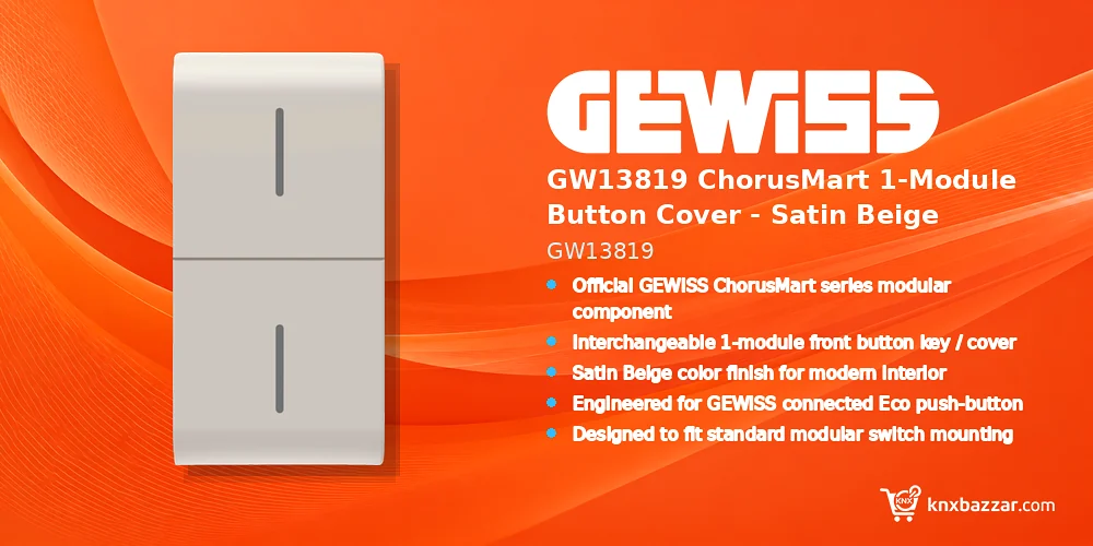 GEWISS GW13819 button cover