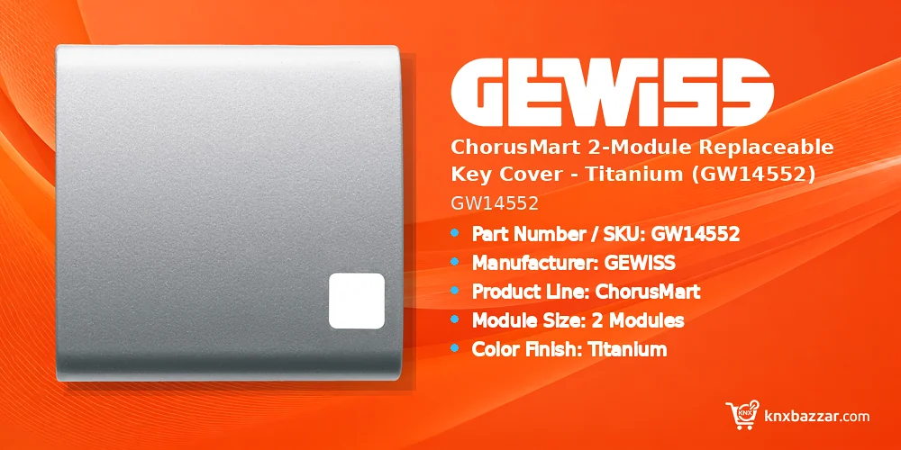 GEWISS GW14552 ChorusMart button cover