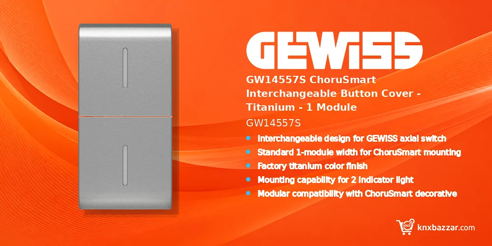 GEWISS GW14557S button cover