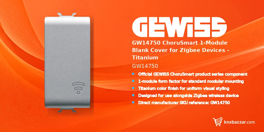 GEWISS GW14750 blank cover