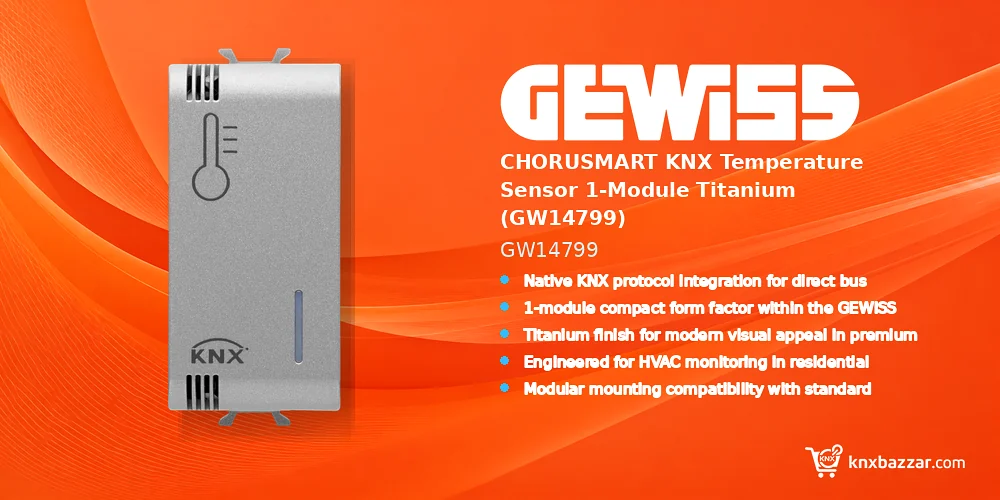 GEWISS GW14799 KNX temperature sensor