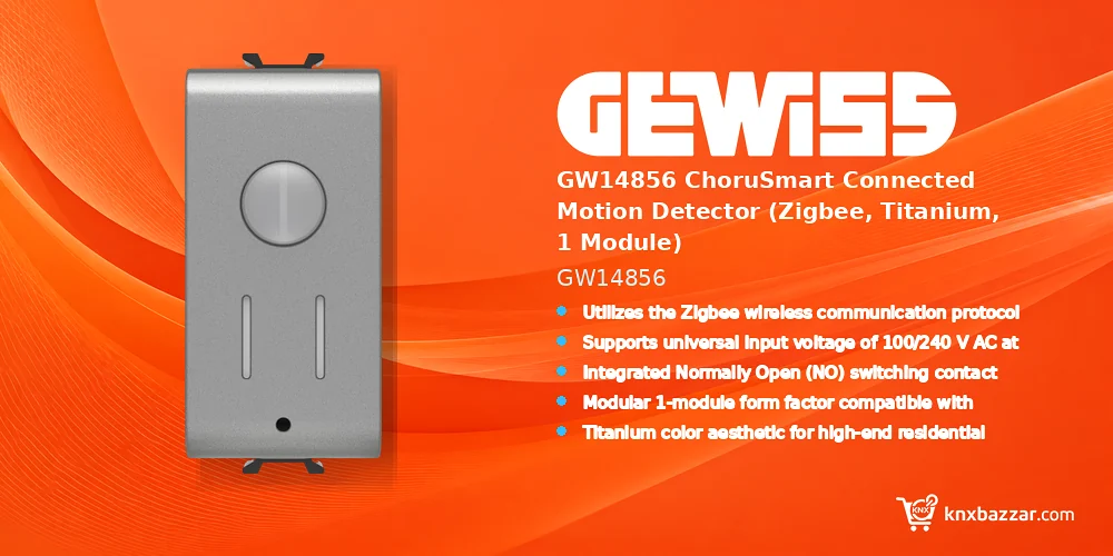 GEWISS GW14856 Zigbee motion detector