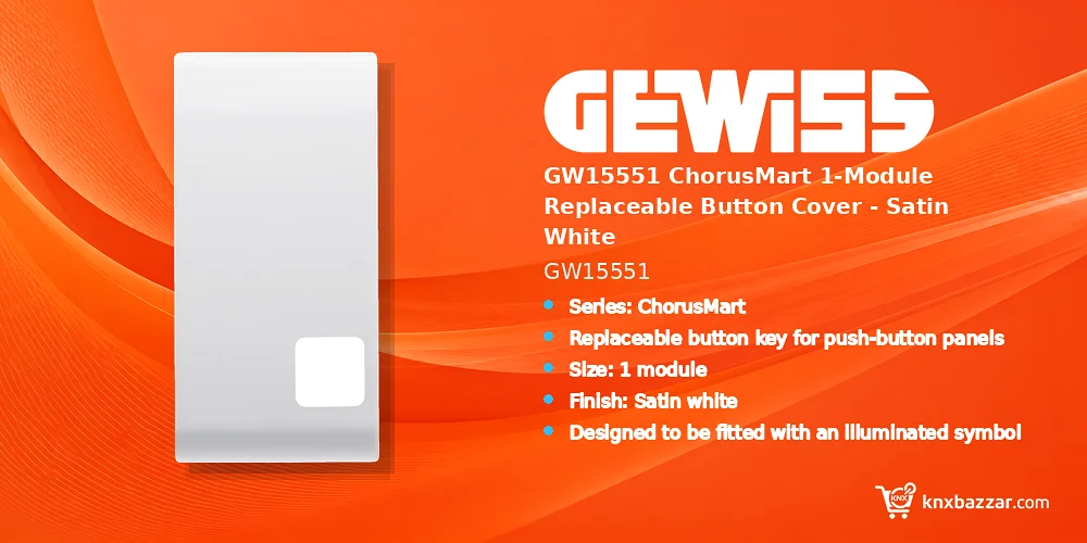 GEWISS GW15551 button cover