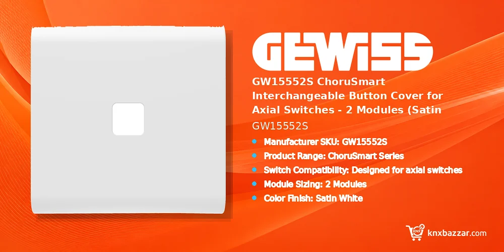 GEWISS GW15552S ChoruSmart button cover