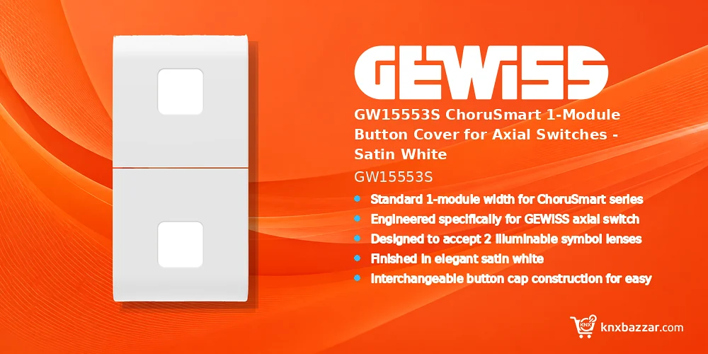GEWISS GW15553S button cover