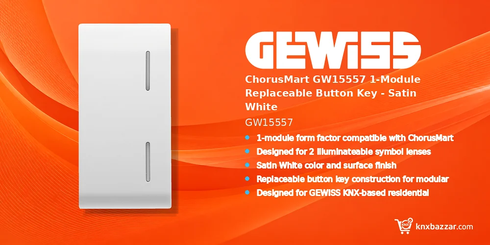 GEWISS GW15557 ChorusMart button key