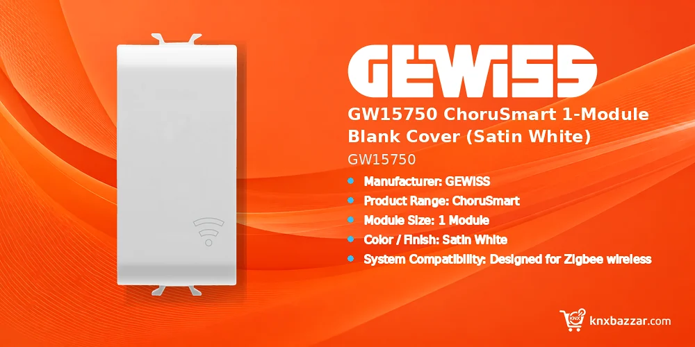 GEWISS GW15750 blank cover