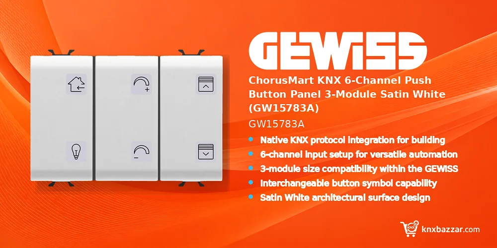 GEWISS GW15783A KNX push button