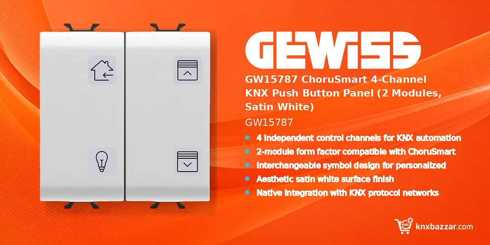 GEWISS GW15787 KNX push button