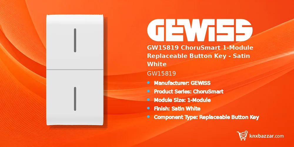 GEWISS GW15819 button cover
