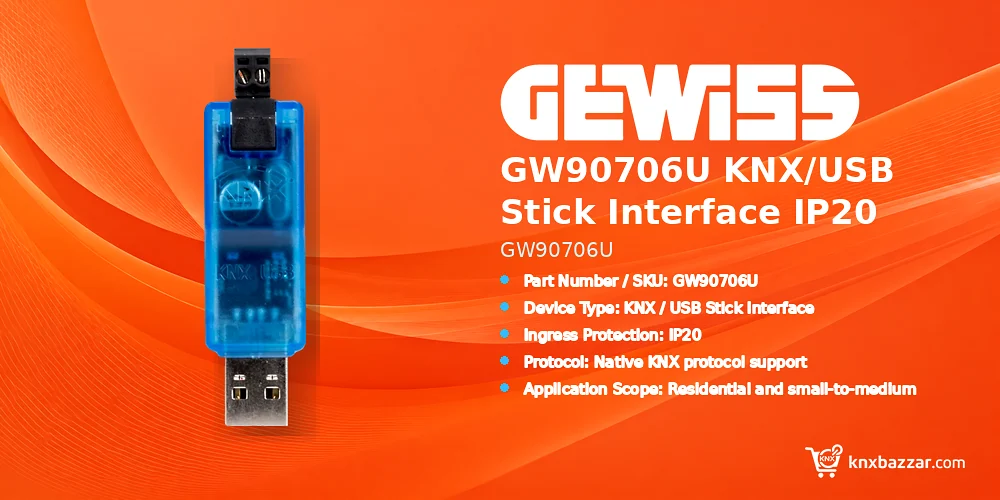GEWISS GW90706U KNX USB Interface