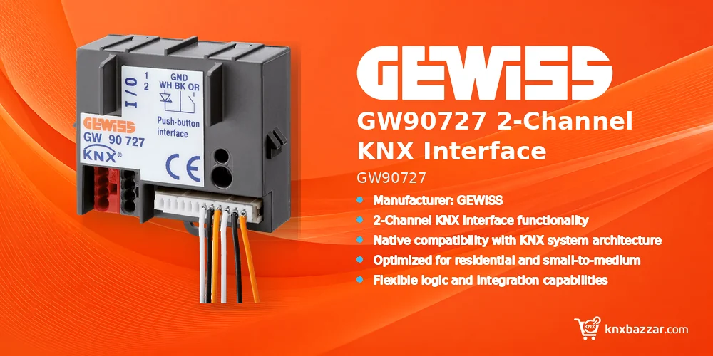 GEWISS GW90727 KNX interface