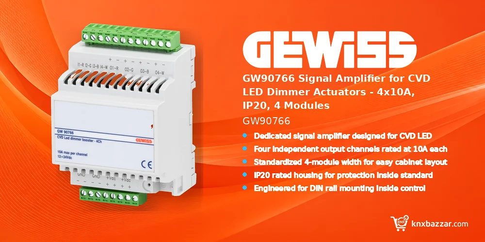 GEWISS GW90766 signal amplifier