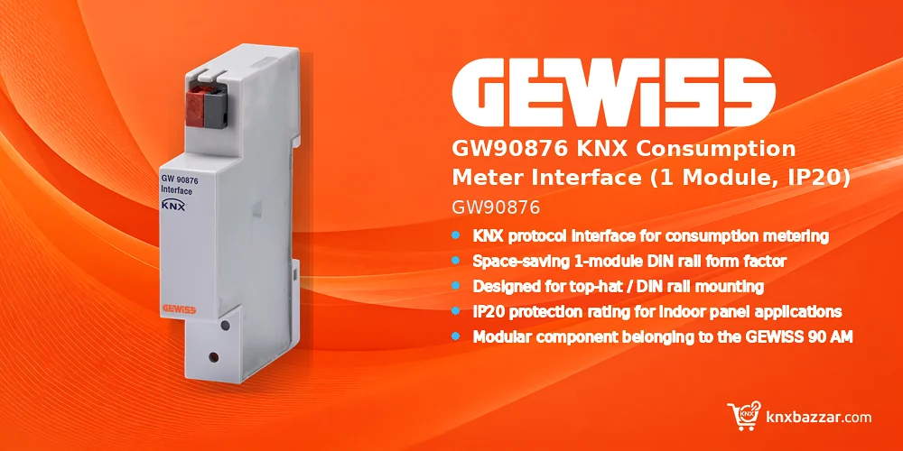 GEWISS GW90876 KNX meter interface
