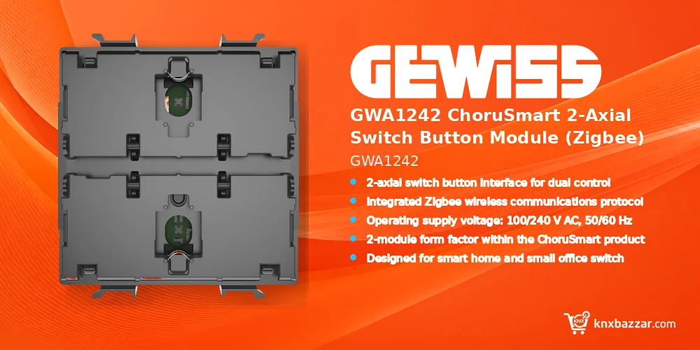 GEWISS GWA1242 Zigbee switch