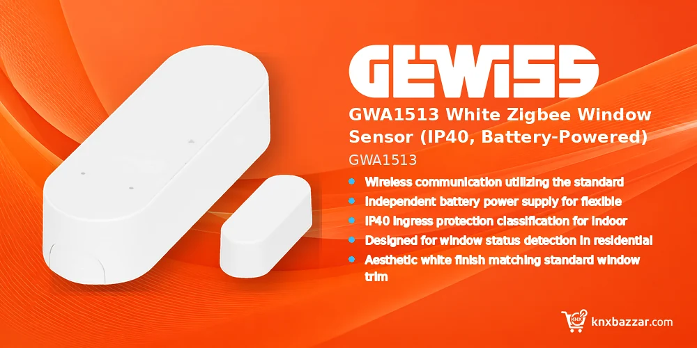 GEWISS GWA1513 Zigbee window sensor