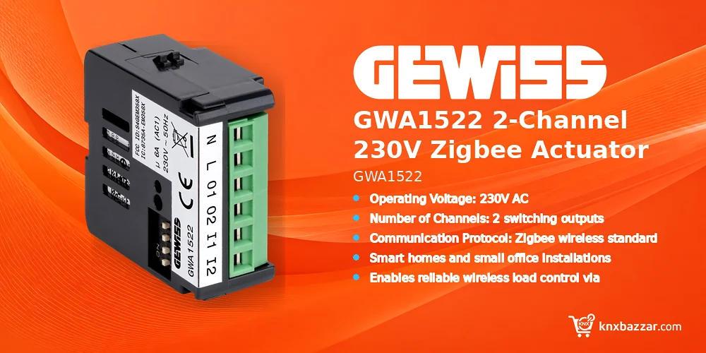 GEWISS GWA1522 Zigbee Actuator