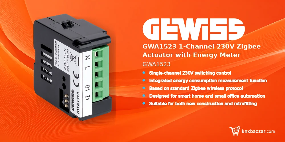 GEWISS GWA1523 Zigbee actuator