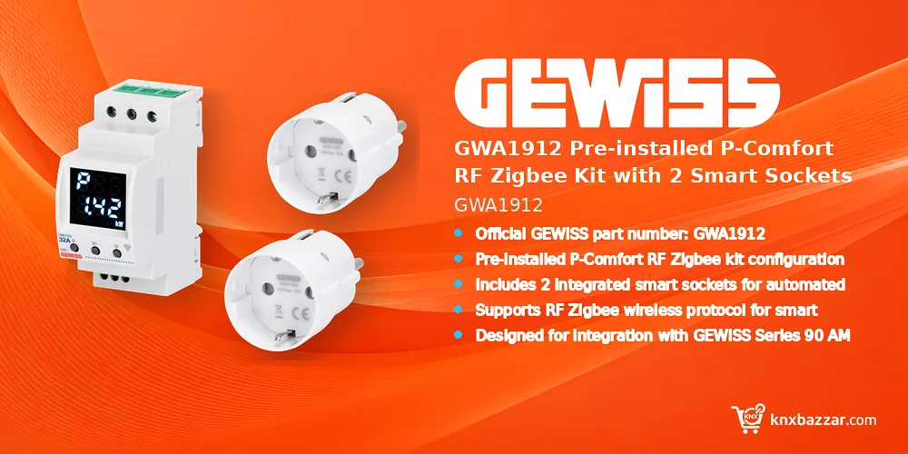 GEWISS GWA1912 RF Zigbee Kit