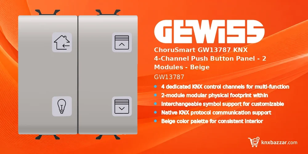 GEWISS GW13787 KNX push button
