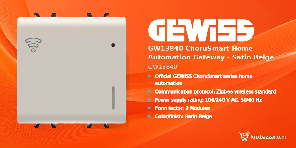GEWISS GW13840 Zigbee Gateway