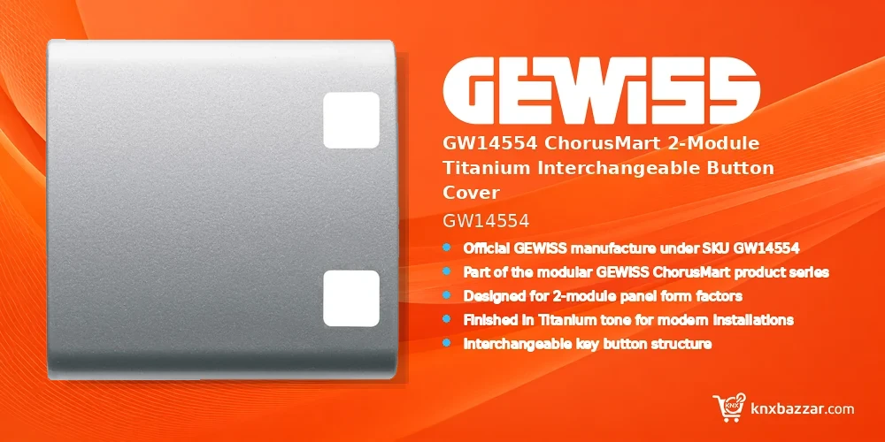 GEWISS GW14554 button cover