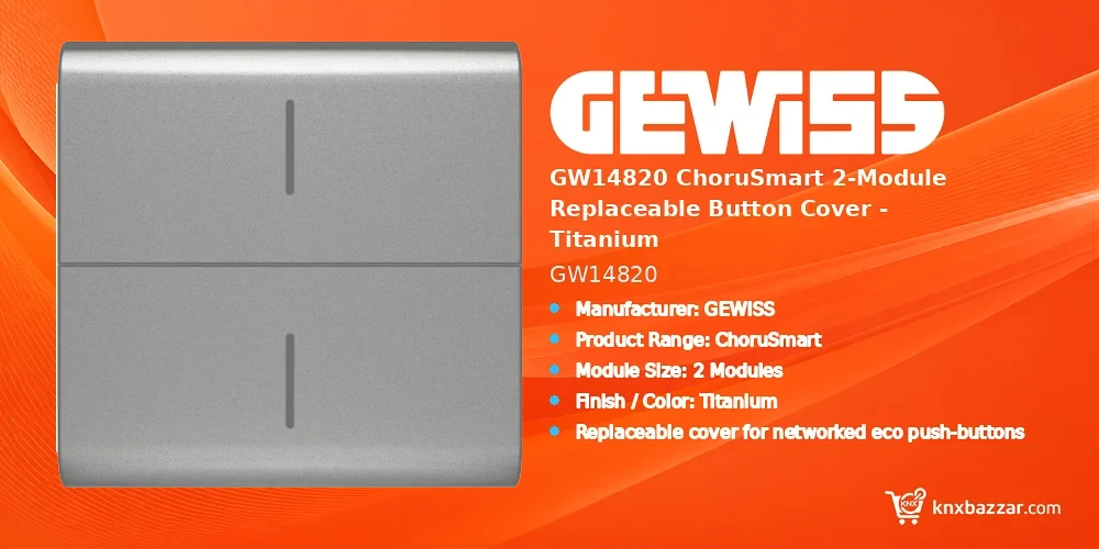 GEWISS GW14820 button cover