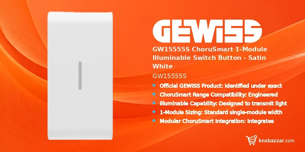 GEWISS GW15555S ChoruSmart Button