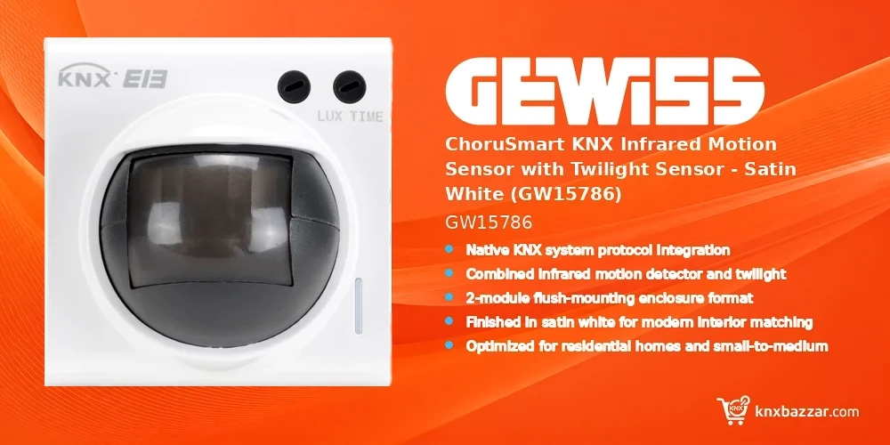 GEWISS GW15786 KNX motion sensor