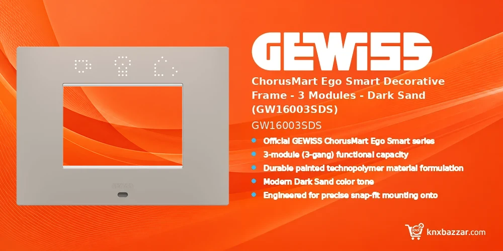 GEWISS GW16003SDS Ego Smart Frame
