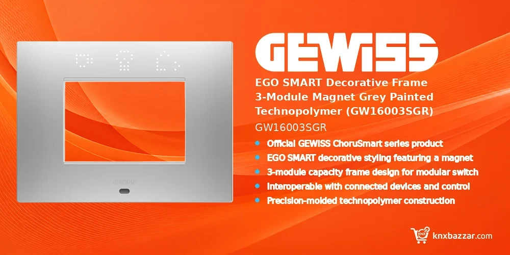GEWISS GW16003SGR EGO SMART frame