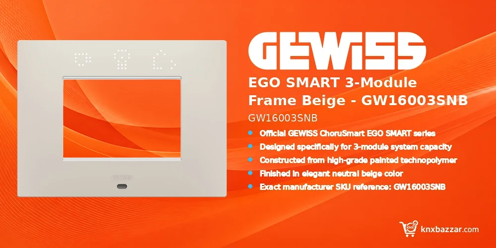 GEWISS GW16003SNB frame