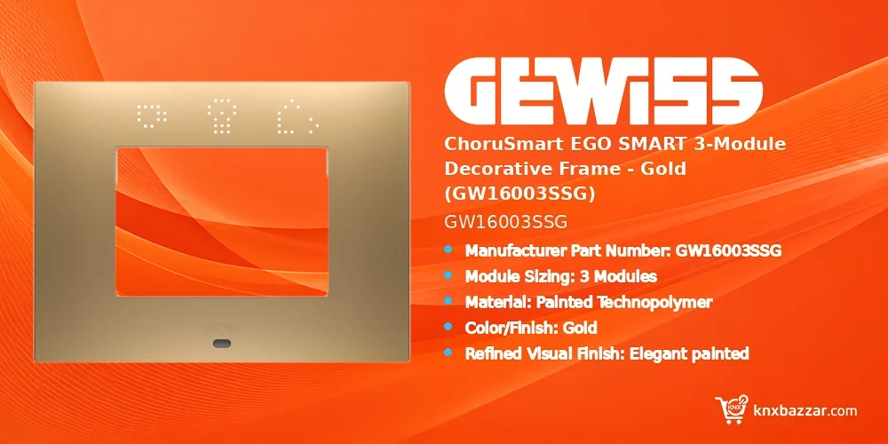 GEWISS GW16003SSG EGO SMART frame