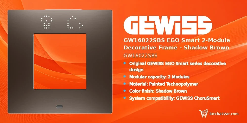 GEWISS GW16022SBS frame