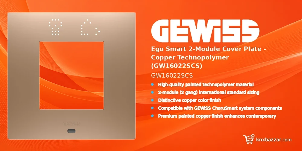 GEWISS GW16022SCS Ego Smart frame