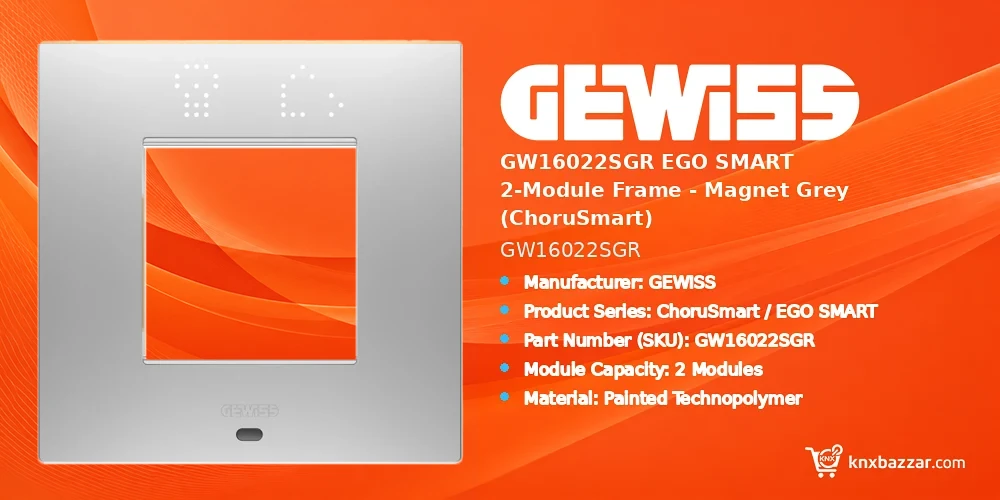 GEWISS GW16022SGR frame