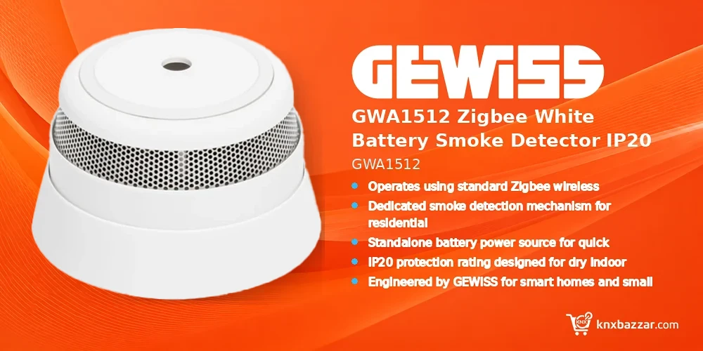 GEWISS GWA1512 Zigbee Smoke Detector