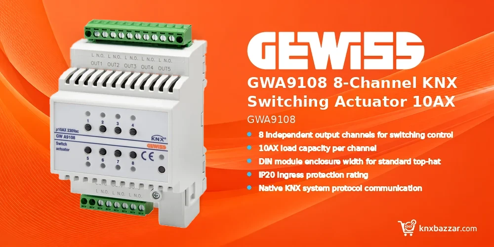 GEWISS GWA9108 KNX