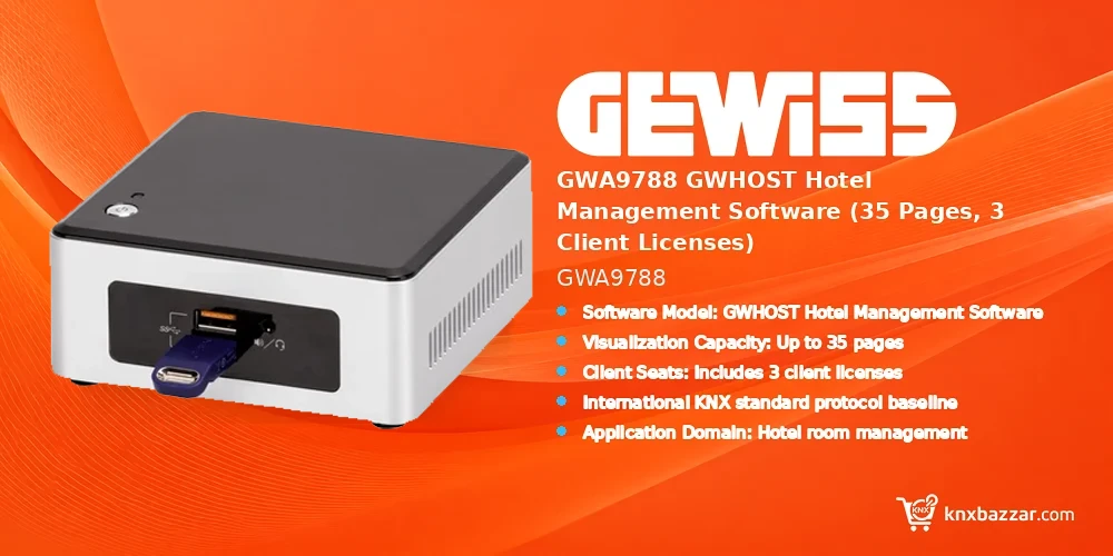 GEWISS GWA9788 GWHOST software