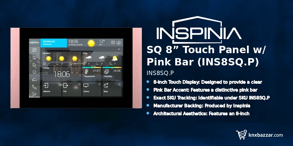 Inspinia SQ 8 Touch Panel INS8SQ.P