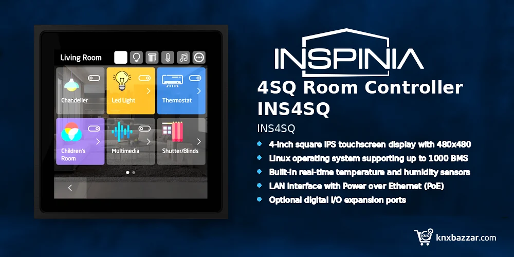 Inspinia 4SQ Room Controller