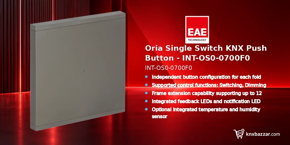 EAE Oria Single Switch KNX